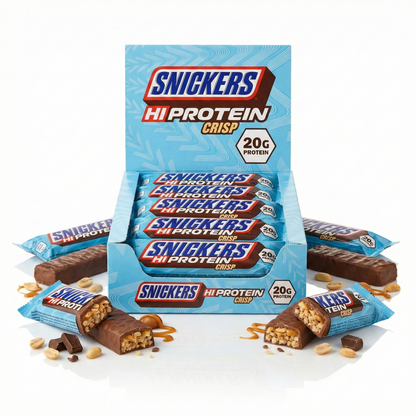 Snickers Crisp Protein Bars (12 x 55g) Crisp - fit and life shop