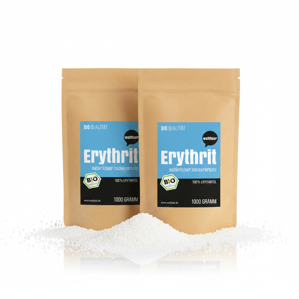 Wohltuer Bio Erythrit Süßmittel  - 1000g