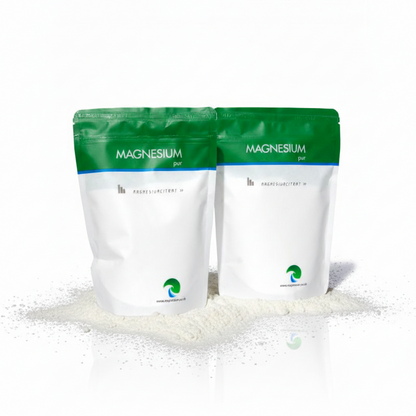 Magnesium Pur Magnesiumcitrat Citrat Pulver - 2x500g Set