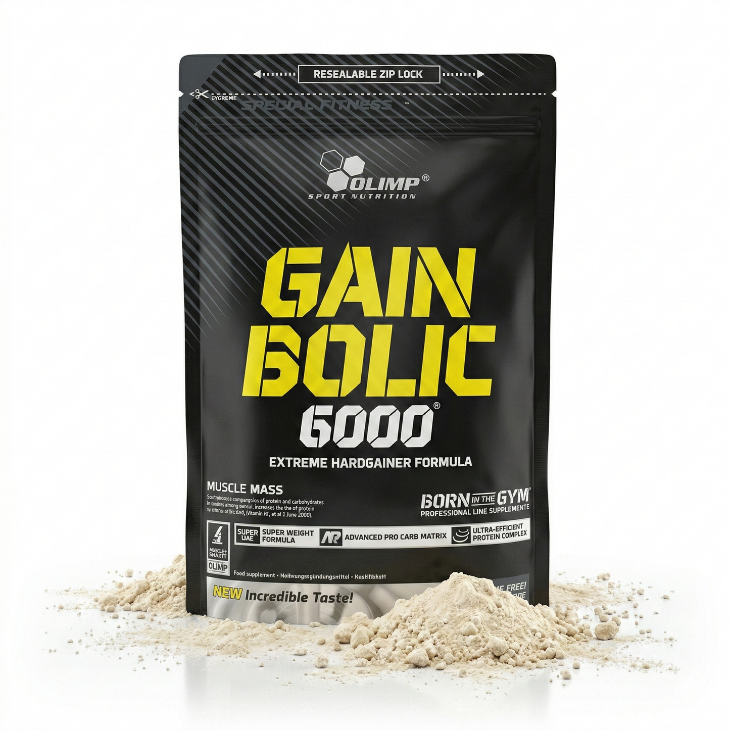 Olimp Gain Bolic 6000 Weight Gainer, 1000g, verschiedene Geschmäcker, cremiges Pulver für Muskelaufbau und Masse, in Dose