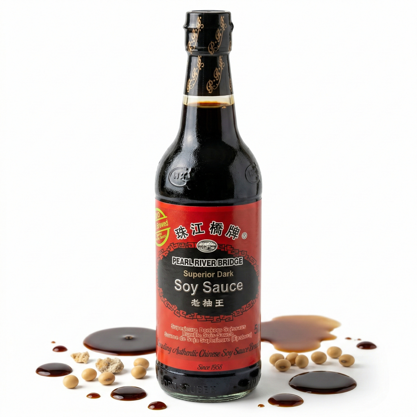 PEARL RIVER BRIDGE - Superior Dunkle Sojasauce(500ml) - fit and life shop
