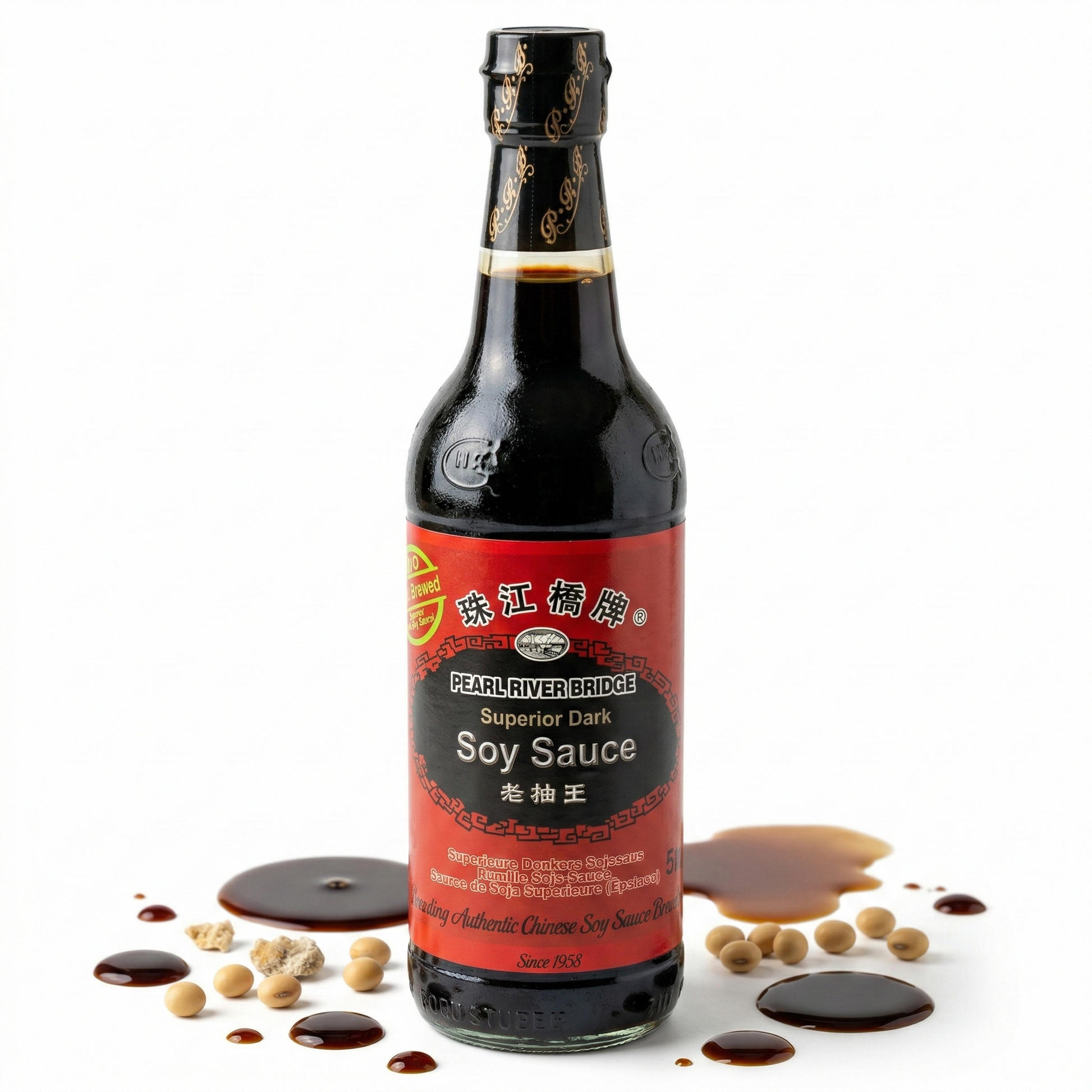 PEARL RIVER BRIDGE - Superior Dunkle Sojasauce(500ml) - fit and life shop