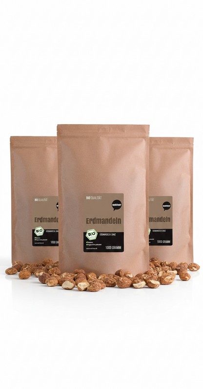 Wohltuer Bio Erdmandeln ganz - 1000g