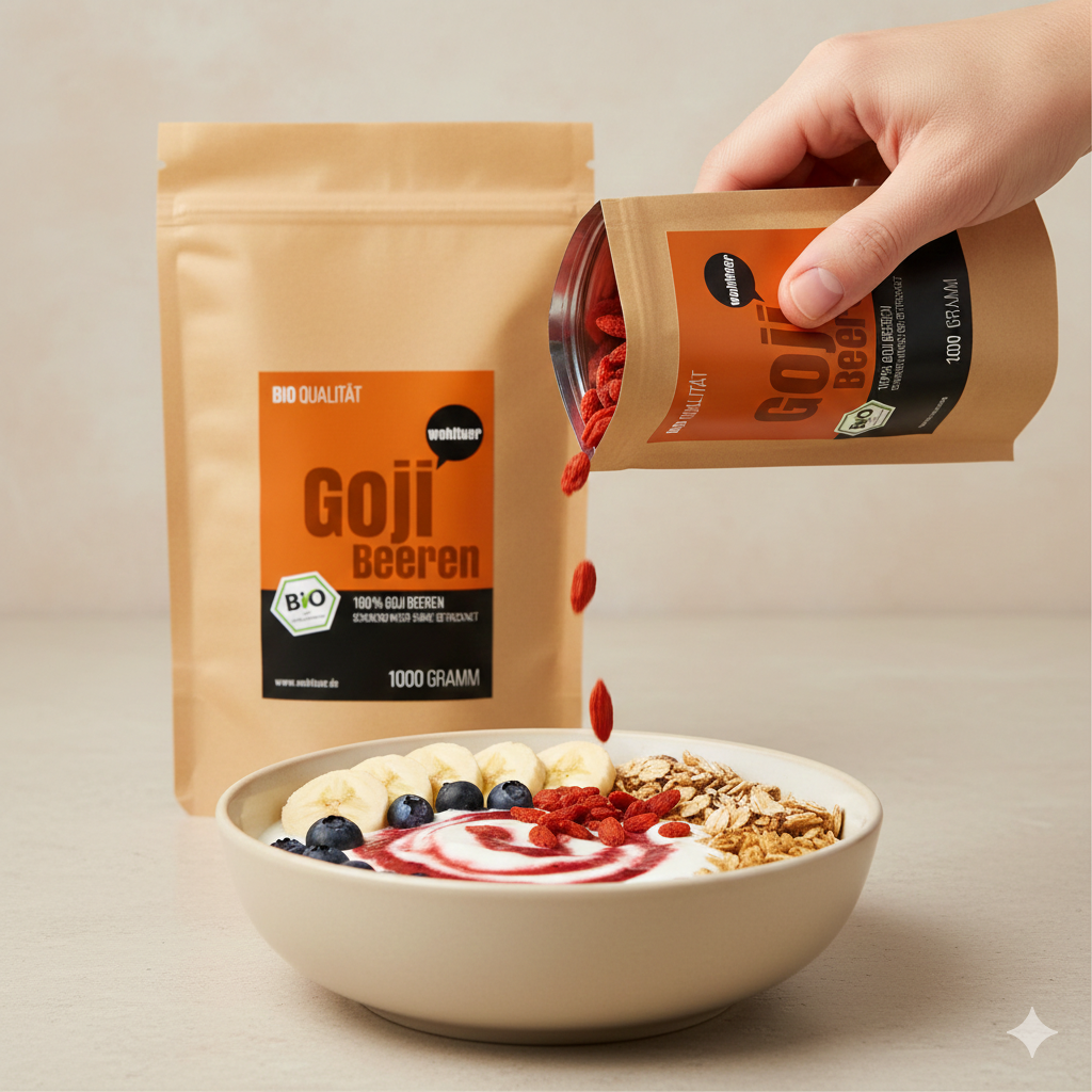Wohltuer Bio Goji Beeren - 1000g