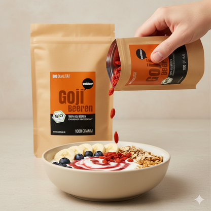 Wohltuer Bio Goji Beeren - 1000g