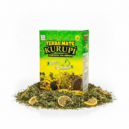 Kurupi Menta y Limón - Mate Tee aus Paraguay (500g) - fit and life shop