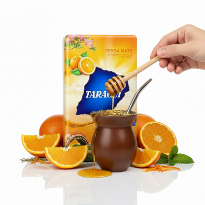 Taragüi Naranja de Oriente - Orange - Mate Tee aus Argentinien 500g - fit and life shop
