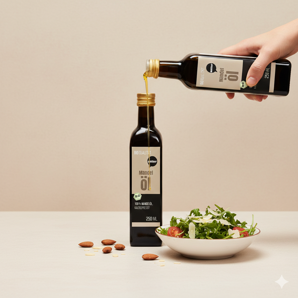 Wohltuer Bio Mandelöl - Nativ gepresst und 100% rein Natur ( 250 ml)