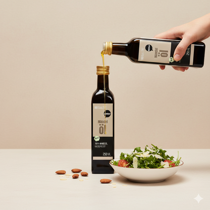 Wohltuer Bio Mandelöl - Nativ gepresst und 100% rein Natur ( 250 ml)