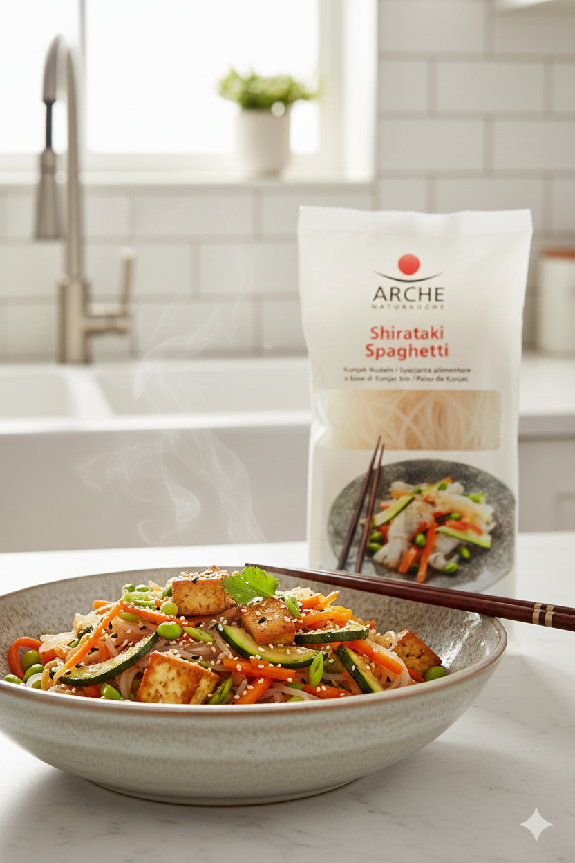 Arche Shirataki Konjak Nudeln (6x150g) - fit and life shop