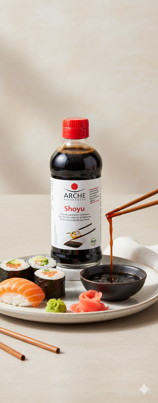 Arche - Original japanische Sojasauce Shoyu Bio - 250 ml - fit and life shop