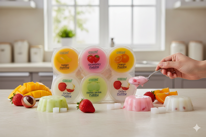 NANACO Pudding  Fruchtgeschmack - (480g) - fit and life shop
