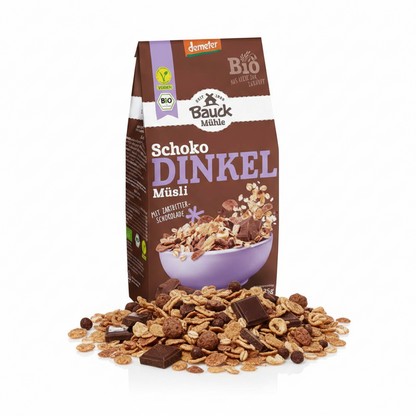 Bauck HOF Dinkel Müsli Schokozart, 425g - fit and life shop