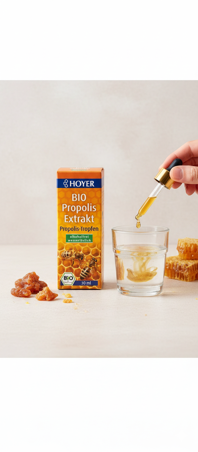 HOYER Propolis Tropfen Bio(6x30ml) - fit and life shop