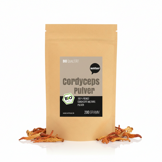 Wohltuer Bio Cordyceps Pulver Vitalpilz (200g)