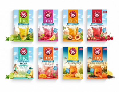 Teekanne FRIO 1er Set 18 Beutel Hochwertig aromatisch Vielfältig - fit and life shop
