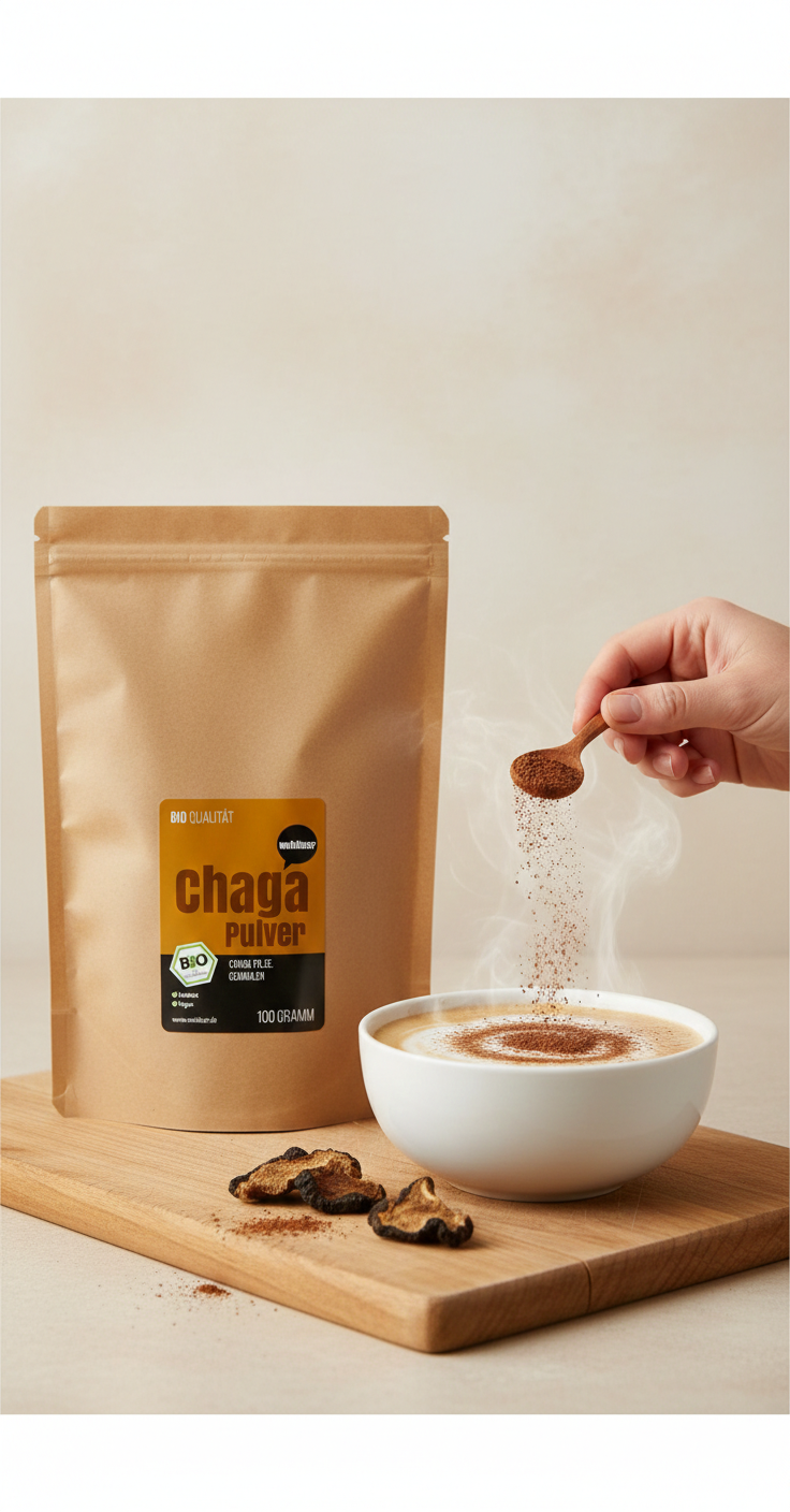 Wohltuer Bio Chaga Pulver - 100g