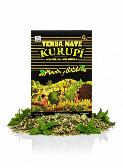 Kurupi Compuesta Especial  Mate Tee aus Paraguay (500g) - fit and life shop