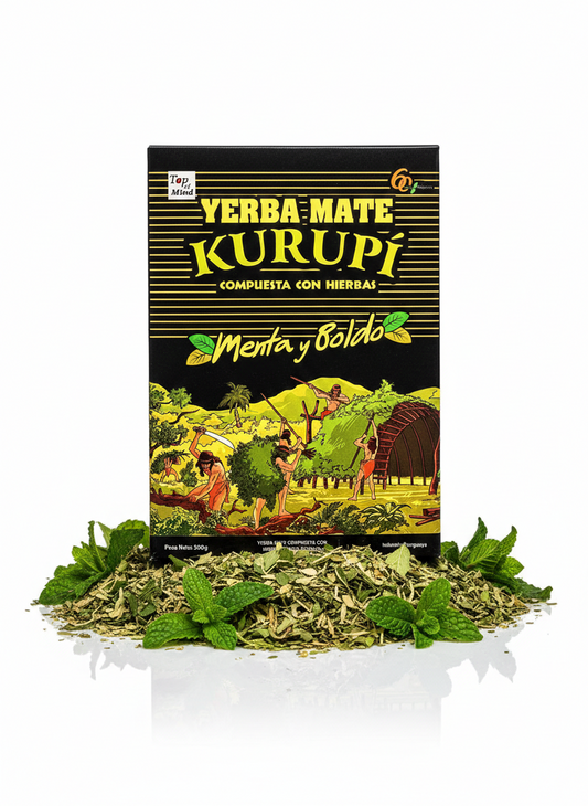 Kurupi Compuesta Especial  Mate Tee aus Paraguay (500g) - fit and life shop