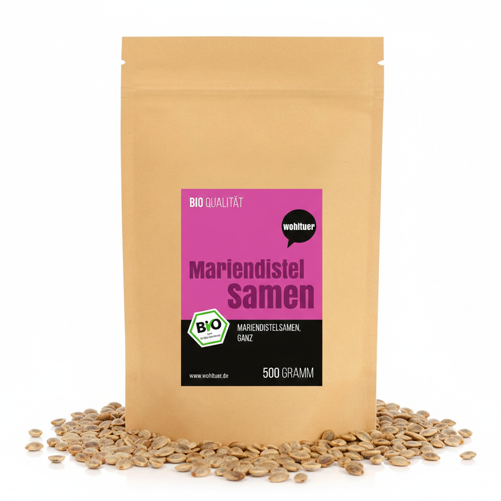 Wohltuer Bio Mariendistelsamen ganz - 500g