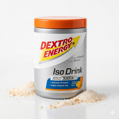 Dextro Energy Iso Drink Dose mit verschiedenen Geschmacksrichtungen, mineralienreicher Sportdrink in 440g Dose