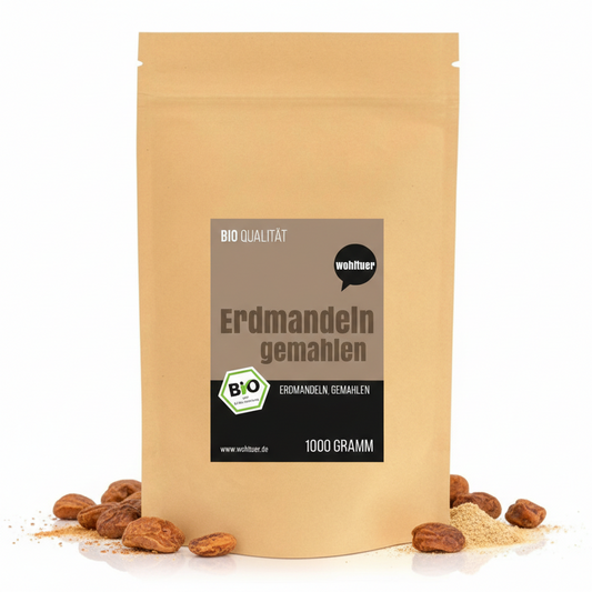Wohltuer Bio Erdmandelmehl Glutenfre Cholesterinfrei 1kg