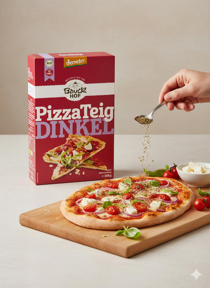 Demeter Pizzateig Dinkel (350g) - fit and life shop