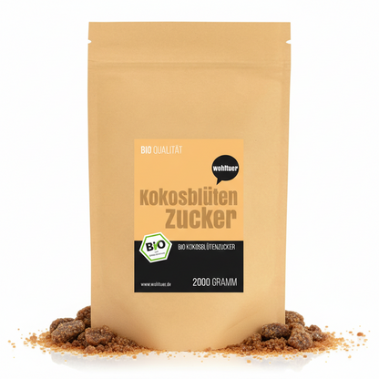 Wohltuer Bio Kokosblütenzucker - 2000g