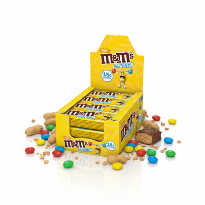 M&M's Protein Bar, Eiweißriegel - 12x 51g Riegel