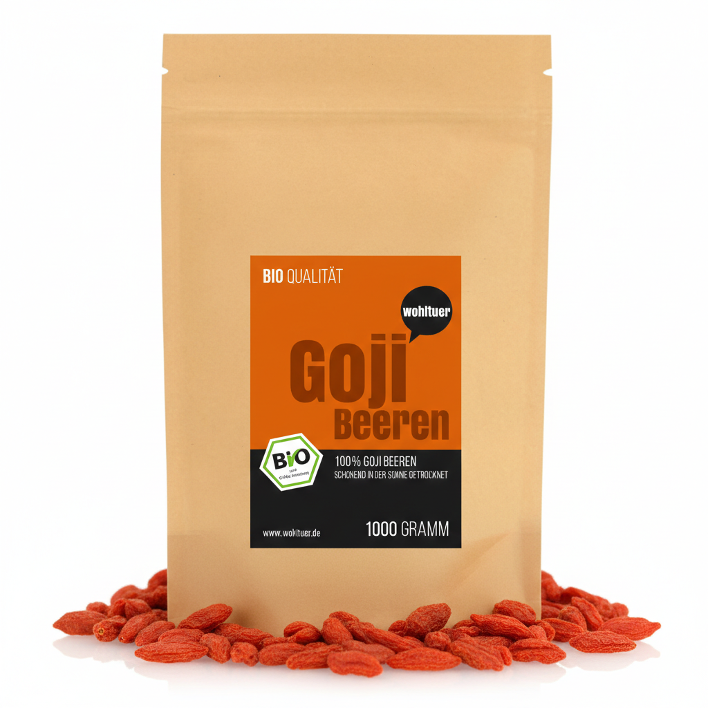 Wohltuer Bio Goji Beeren - 1000g