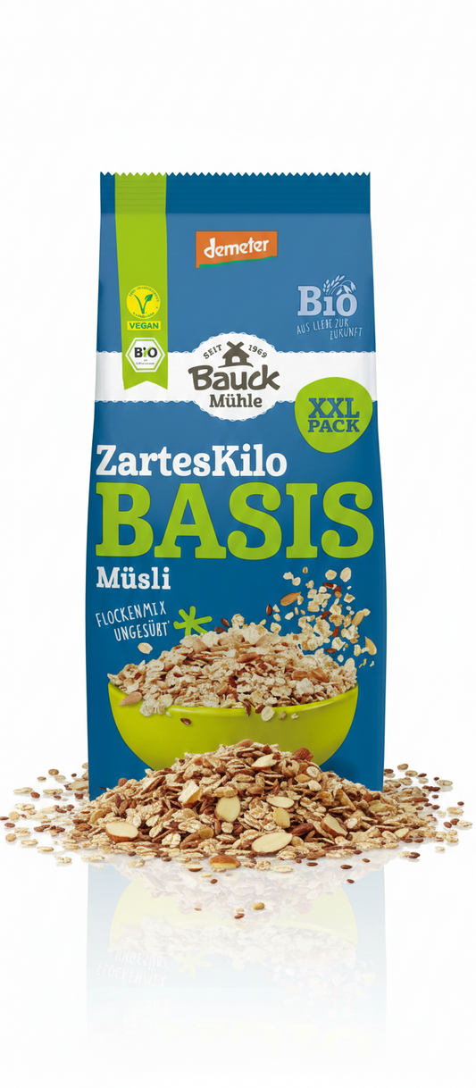 Bauck Bio Zarte Kilo - Basis Müsli, 1 kg - fit and life shop