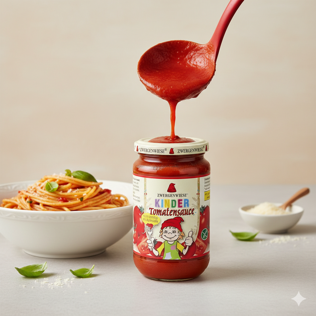 Zwergenwiese Kinder Tomatensauce, 350g - fit and life shop