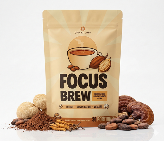 Focus Brew von Gain Kitchen – die natürliche Kaffee Alternative 210g