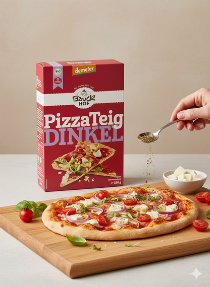 Demeter Pizzateig Dinkel (350g) - fit and life shop