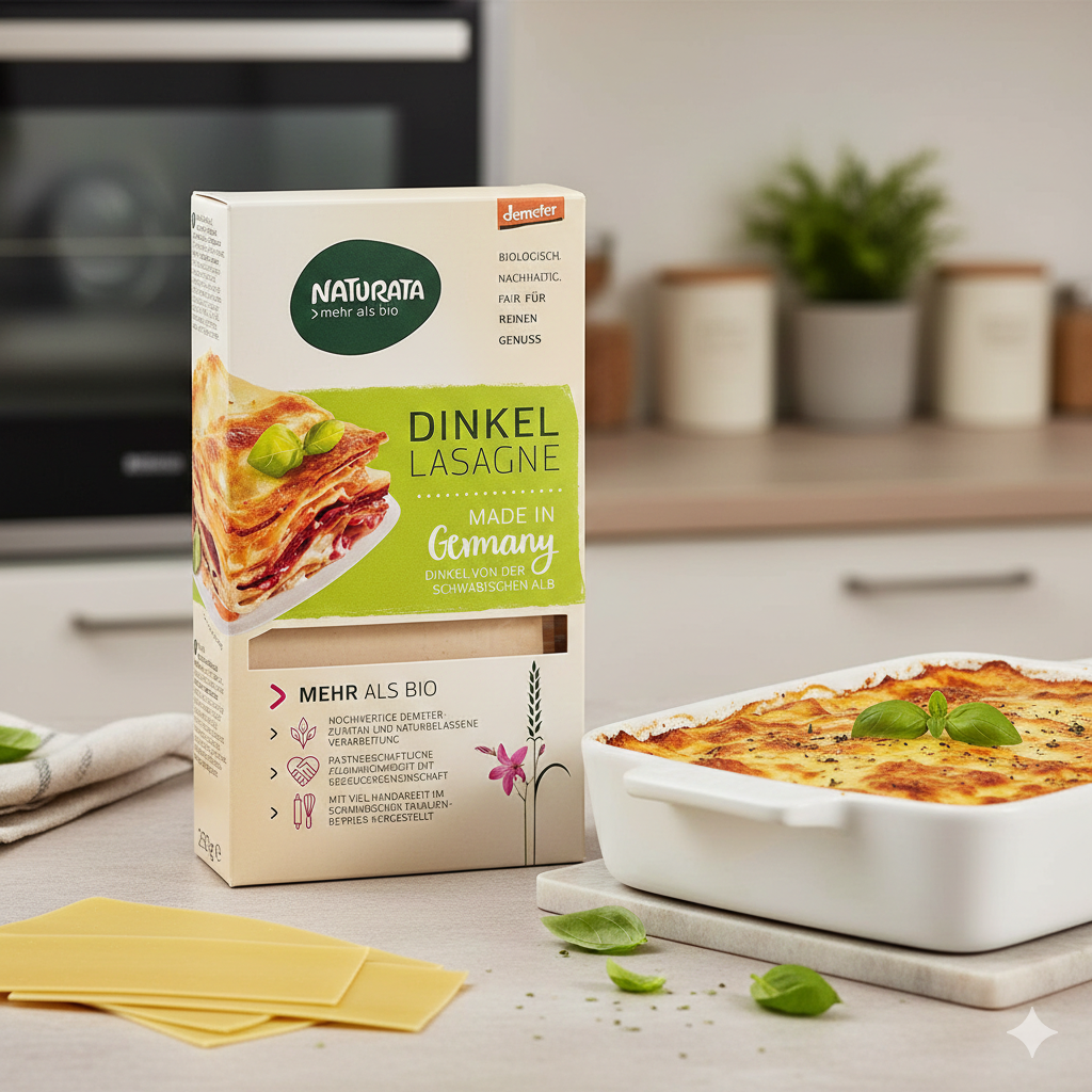 Naturata Bio Dinkel-Lasagne-Platten 250g - fit and life shop