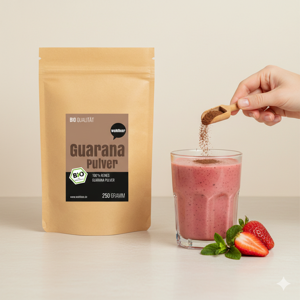 Wohltuer Bio Guarana Pulver - 250g