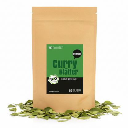 Wohltuer Bio Curryblätter ganz - 60g