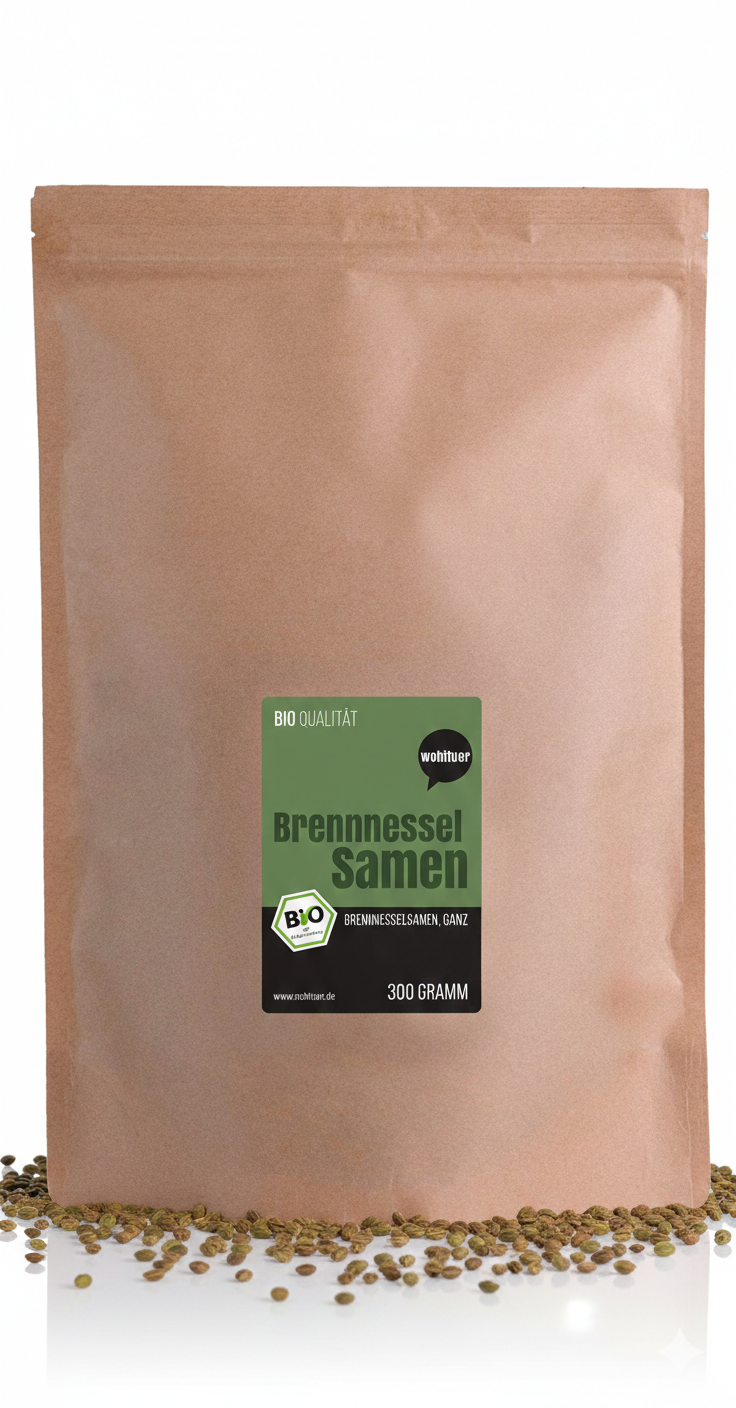 Wohltuer Bio Brennnesselsamen ganz 300g - fit and life shop