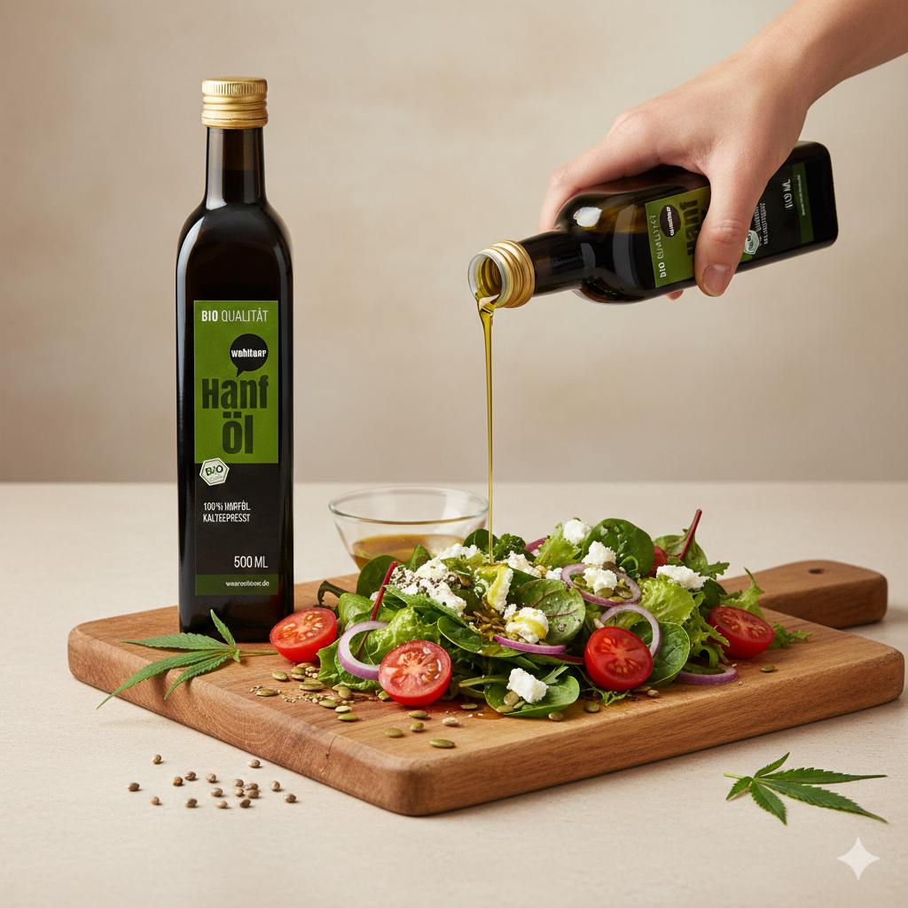Wohltuer Bio Hanföl kaltgepresst - 500ml