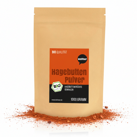 Wohltuer Bio Hagebuttenpulver - 1000g