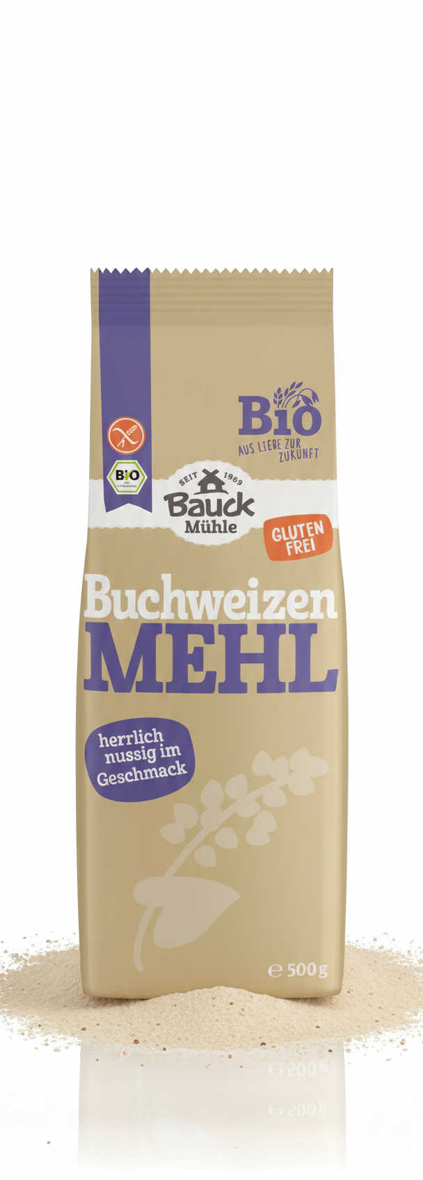 Bauck HOF Buchweizenmehl Vollkorn 500g - fit and life shop