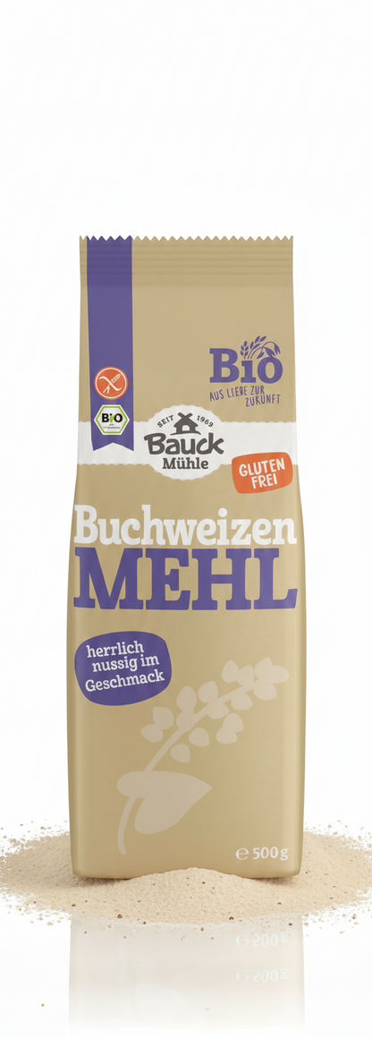 Bauck HOF Buchweizenmehl Vollkorn 500g - fit and life shop
