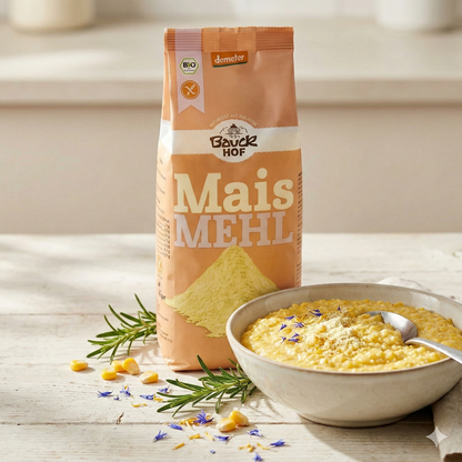 Bauckhof Bio Maismehl - glutenfrei, Demeter 500g