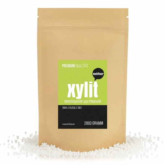 Wohltuer Birkenzucker Xylit aus Finnland - 2000g