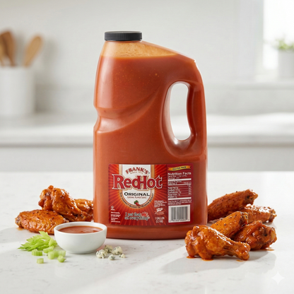 Franks Red Hot - Cayennepfeffer Sauce Original (3,78 L)