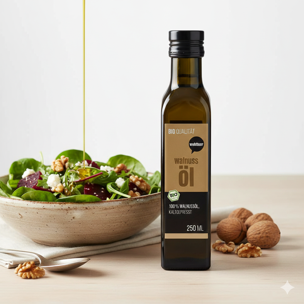 Wohltuer Bio Walnussöl kaltgepresst - 250ml
