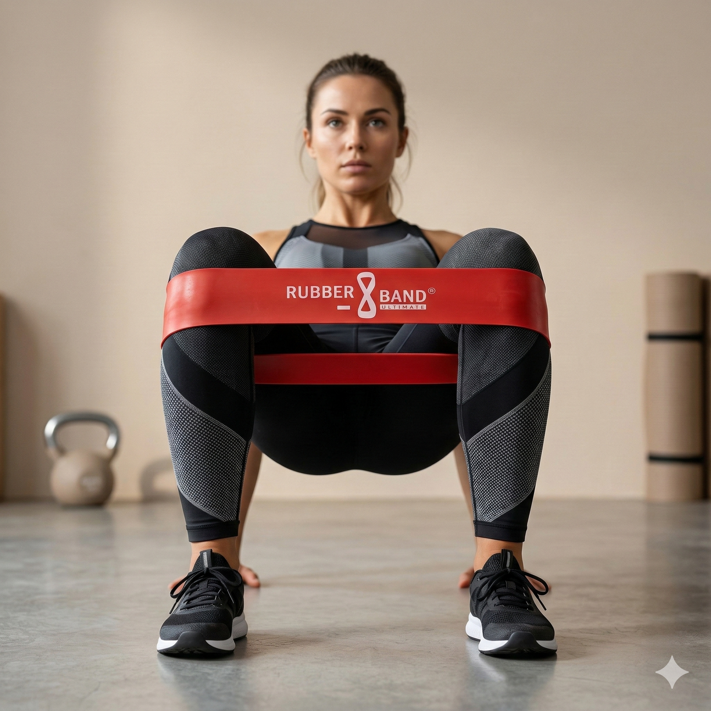 Dittmann Gummi-Band Combipacks Zubehör für Fitness, verschiedene Stärken, flexibel und langlebig, ideal für Training und Übungen