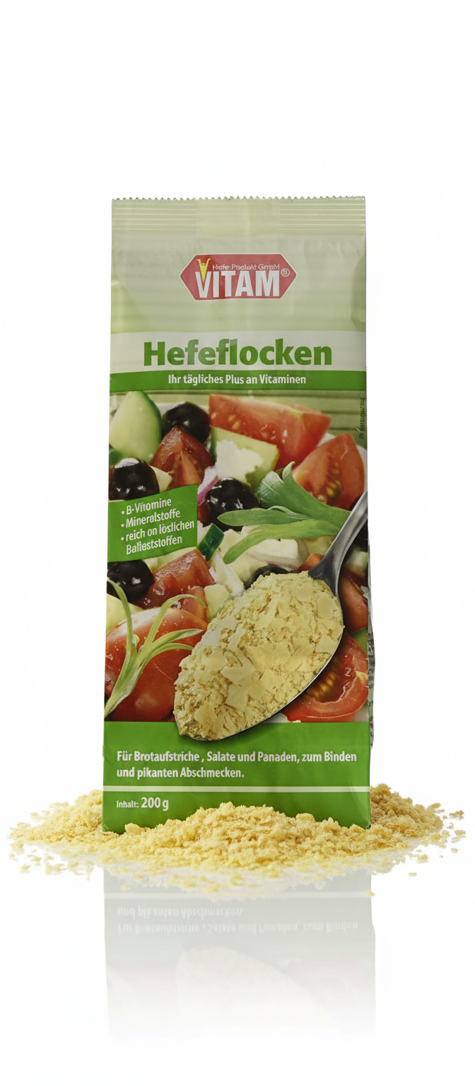 VITAM -R Hefeflocken Natriumarm (1 x 200 g) - fit and life shop