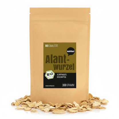 Wohltuer Bio Alantwurzel getrocknet geschnitten - 300g