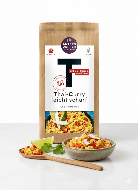 Antersdorfer - Die Bio-Mühle Bio Thai-Curry leicht scharf (6x150g) - fit and life shop